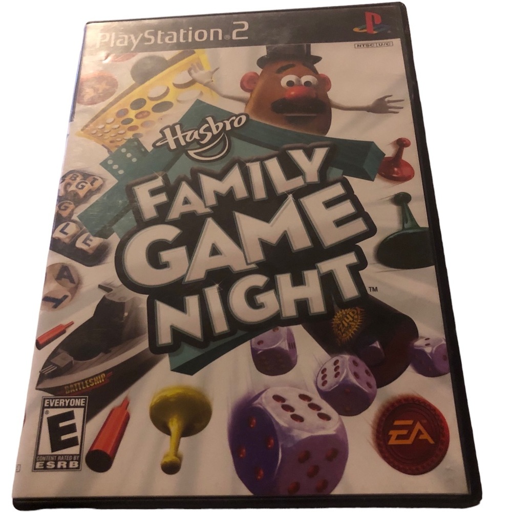 Hasbro Family Game Night  Sony PlayStation 2 2008, tested